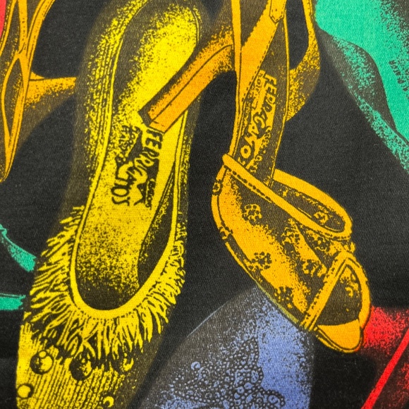 Rare Salvatore Ferragamo Spring/Summer 1991 Shoe Print Skirt - Picture 6 of 9